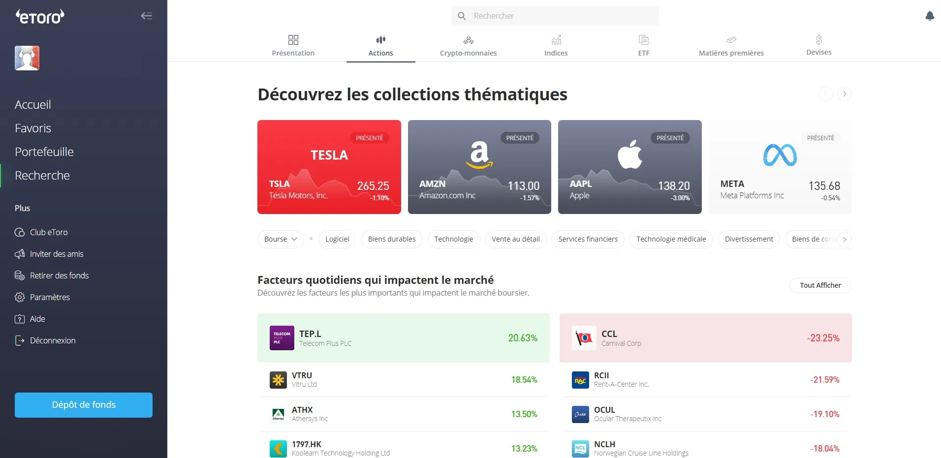 acheter vos premières actions sur etoro sans frais