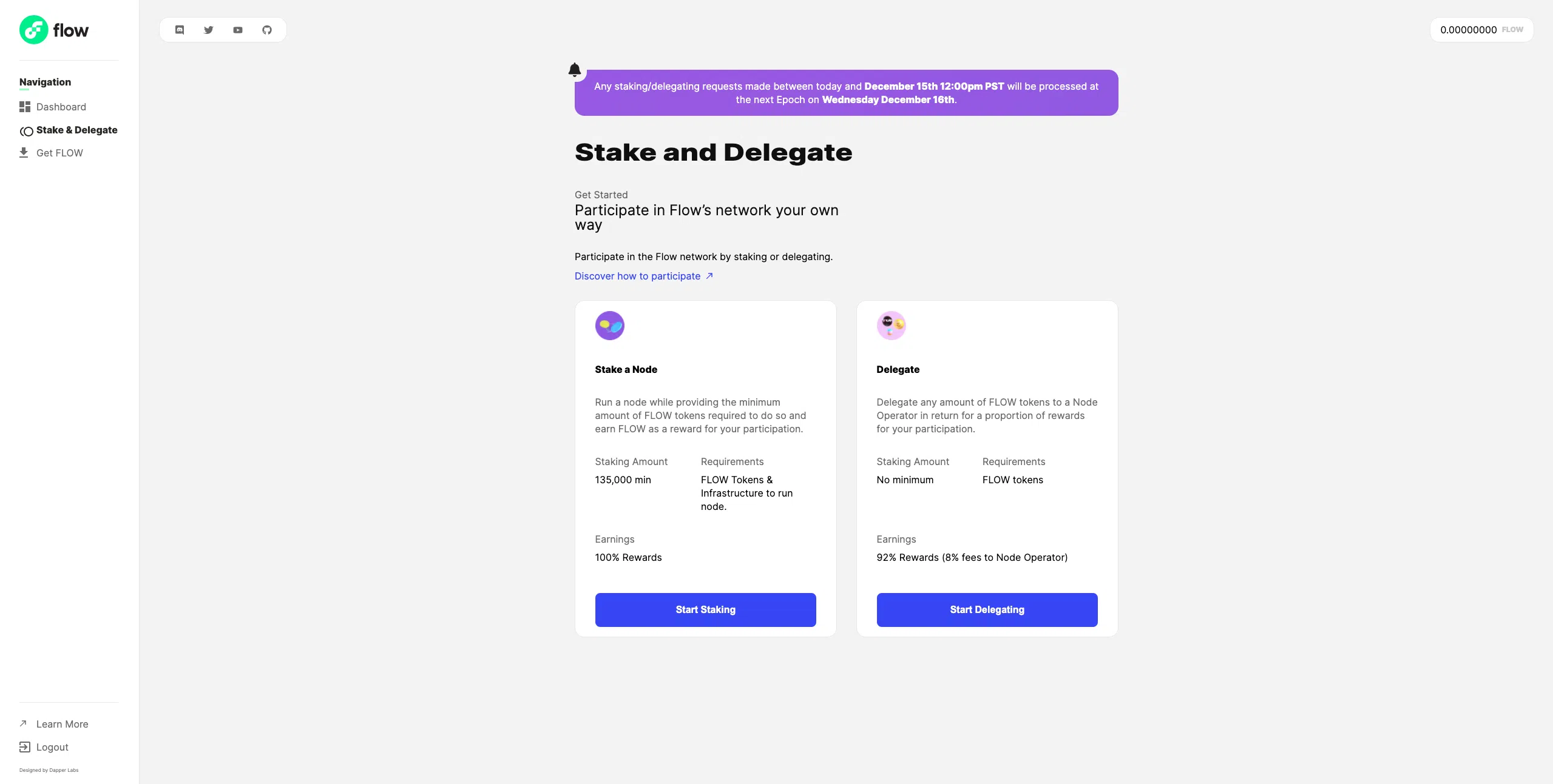 Staking guide pour staker ses flow sur la blockchain