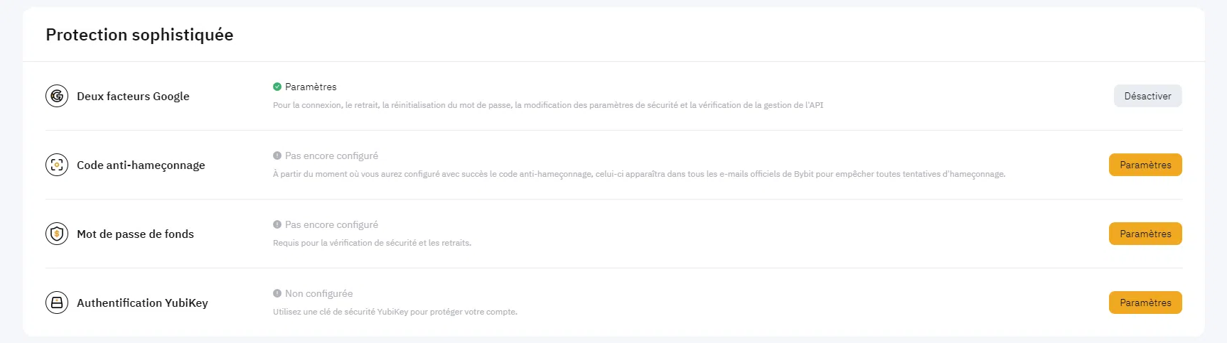 Authentification 2FA comment activer l’authentification 2fa sur bybit