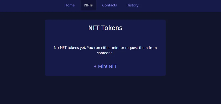 Mint de NFT ZkSync Lite