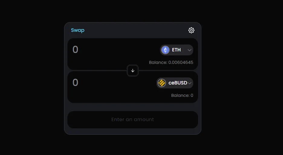 Utiliser Linea Swap