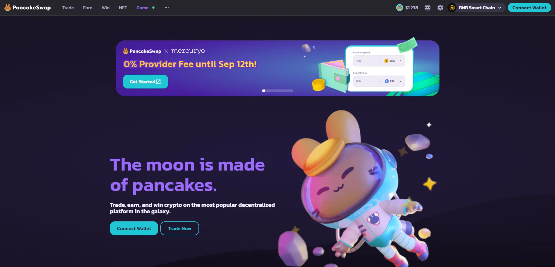 dex exchange décentralisée pancakeswap plateforme