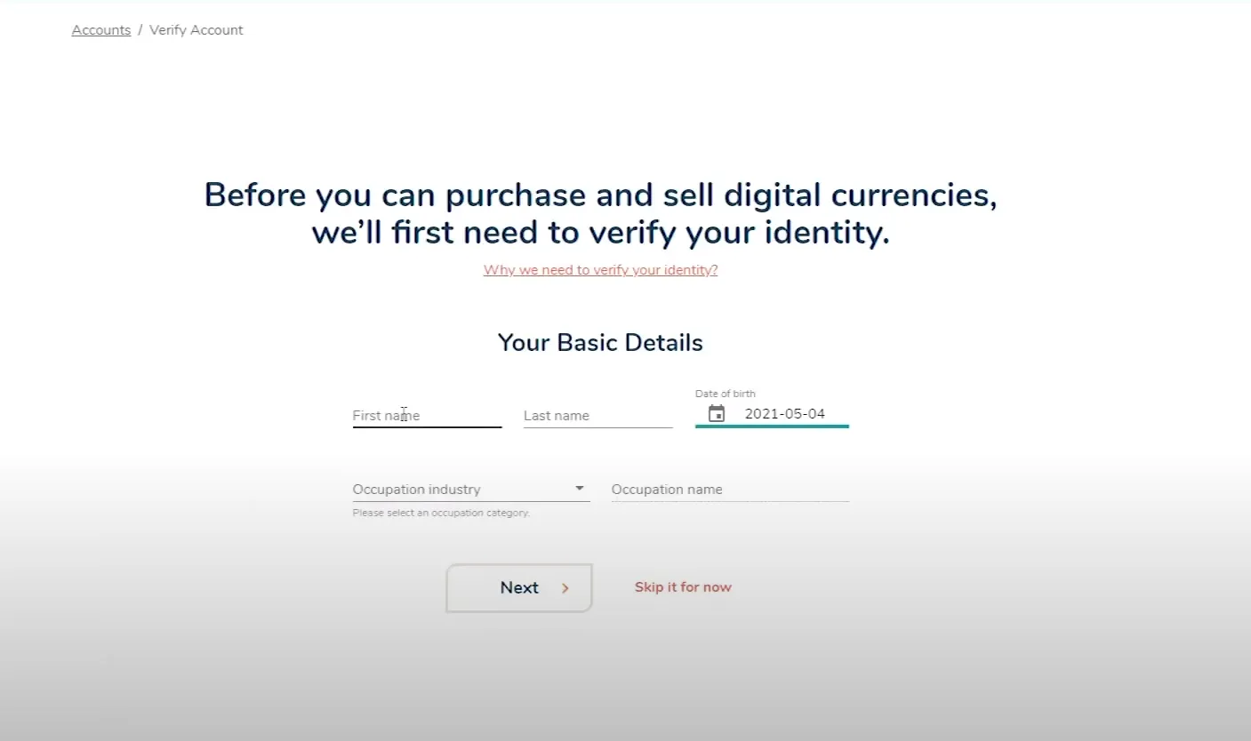 procédure inscription kyc risque bitbuy exchange