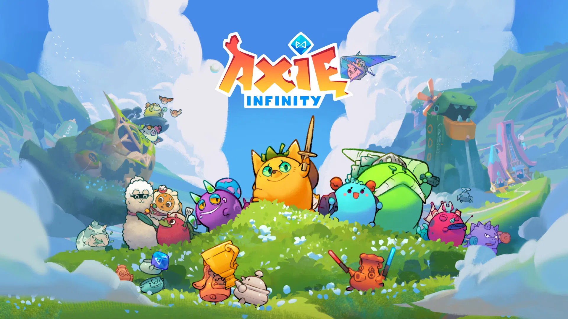 axie infinity continue sa domination sur le marché des jeux crypto