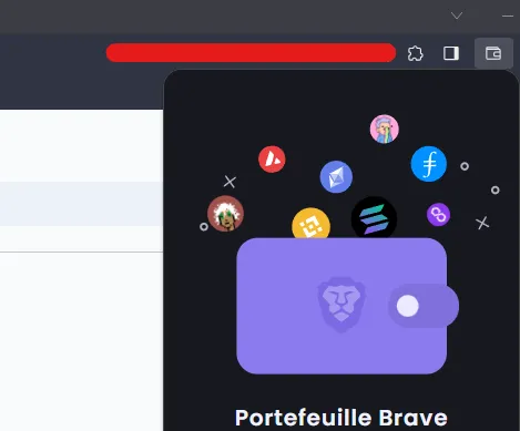 comment configurer brave wallet