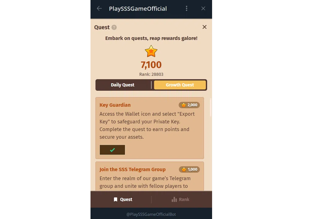quelles sont les quêtes à réaliser pour le airdrop de super sushi samurai