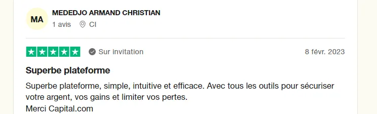 note positive avis capital.com