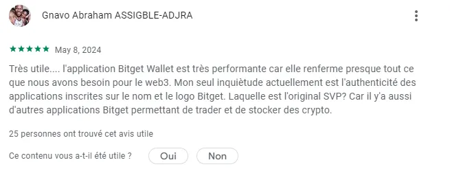 avis utilisateur bitget wallet Les avis des utilisateurs sur le bitget wallet