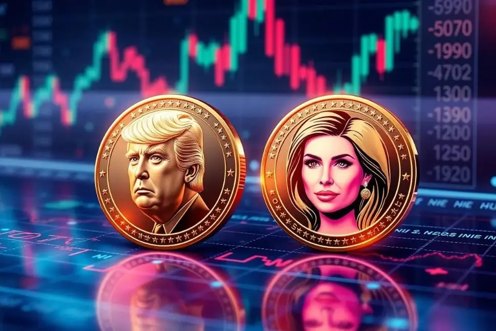 Memecoin Trump et Melania
