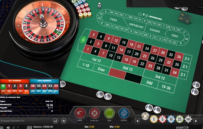 European Roulette pro
