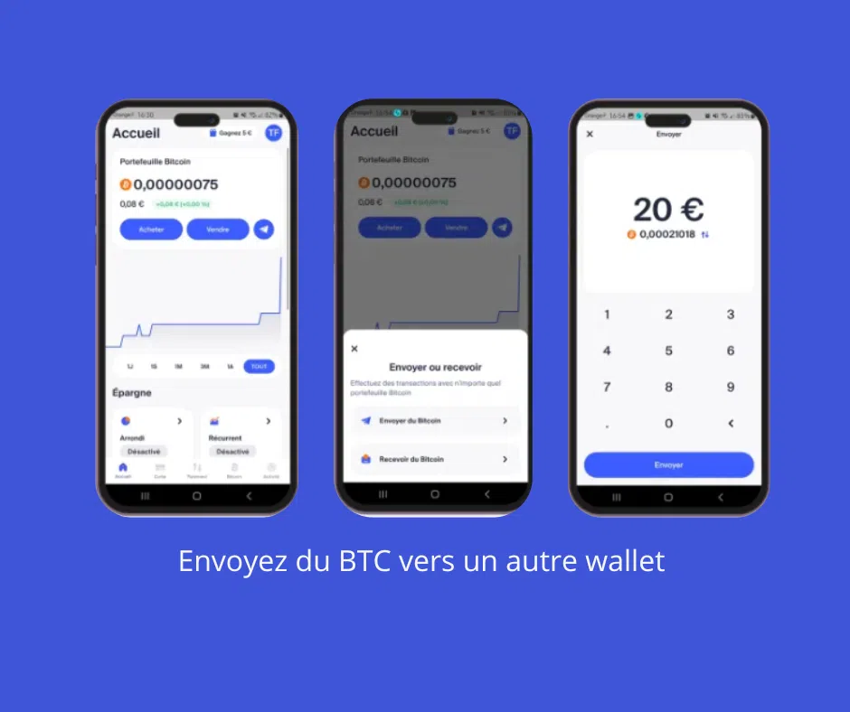 portefeuille bitcoin sur bitstack