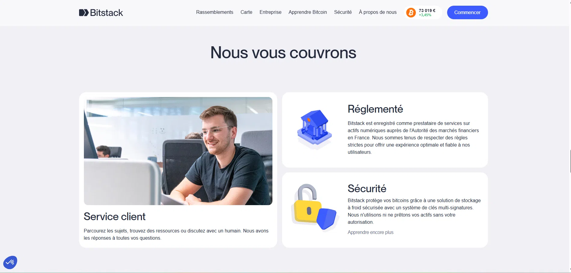 sécurité de bitstack