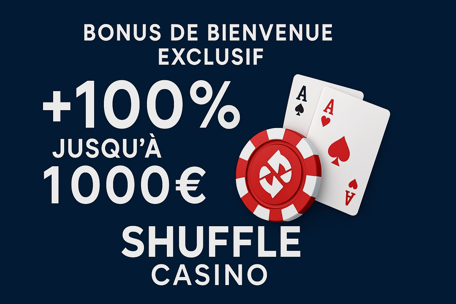 Bonus de bienvenue exclusif