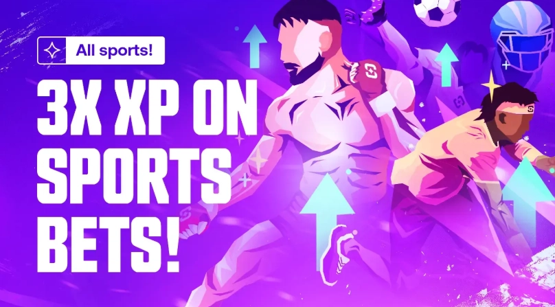 3x XP on Sports bets