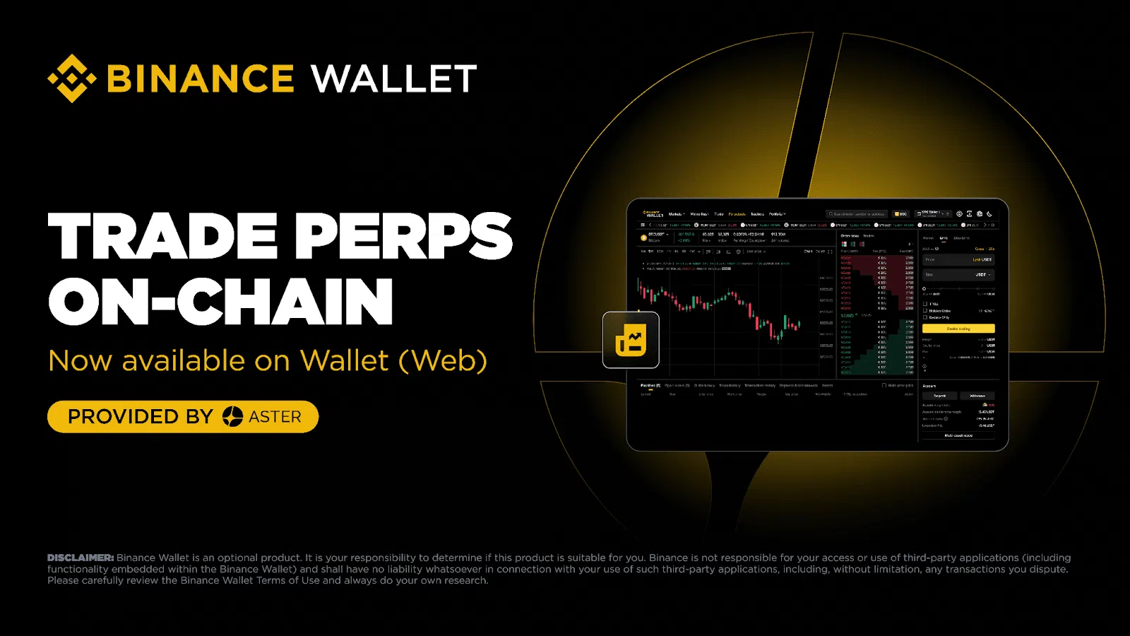 ASTER Binance Wallet